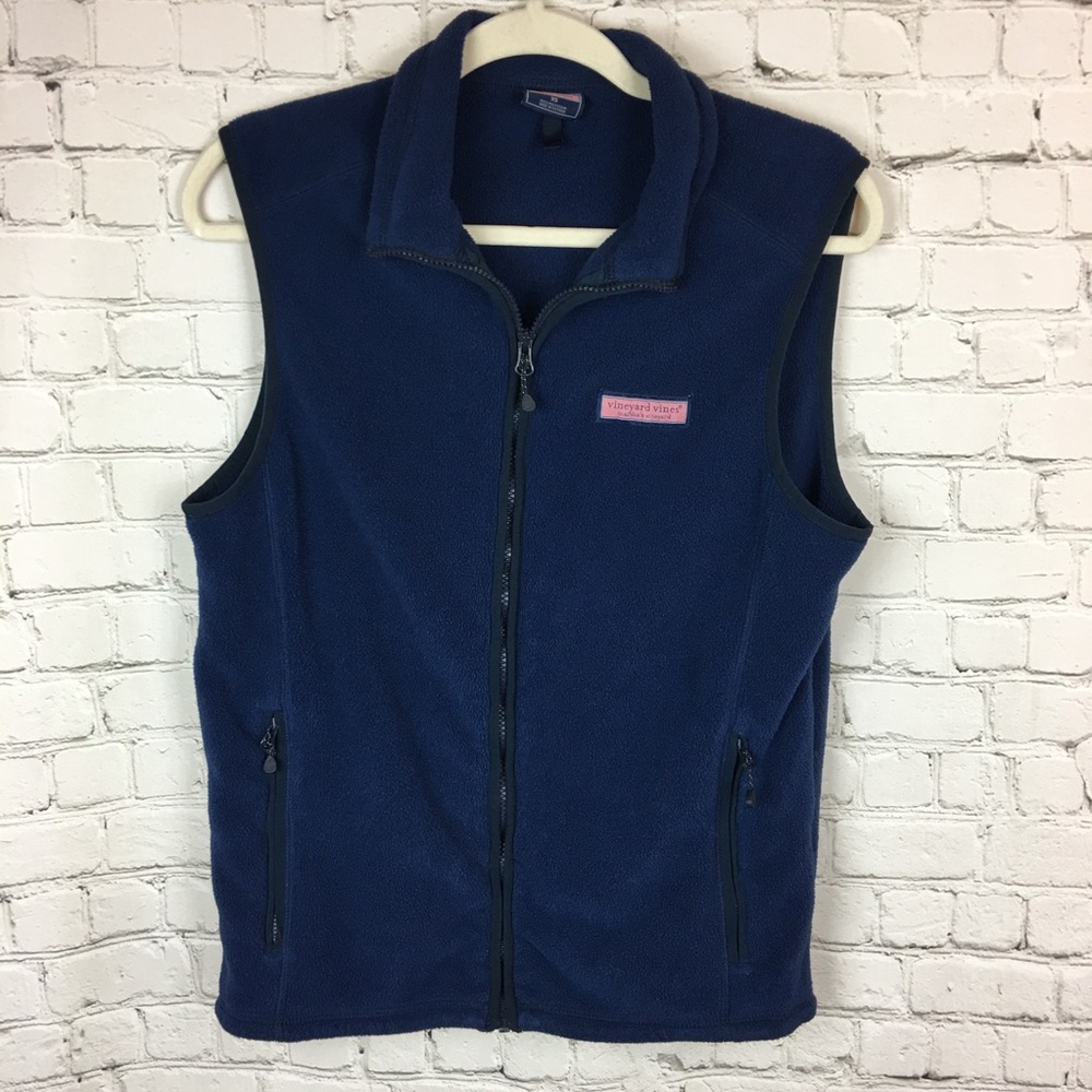 Vineyard Vines Navy Vest XS